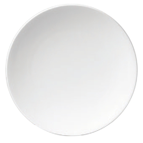 Porcelánový tanier bez okraja 21 cm | AMBITION, Simple