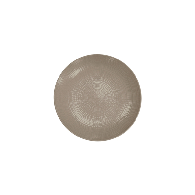 Béžový kameninový plytký tanier 21 cm | DEGRENNE, Modulo Nature