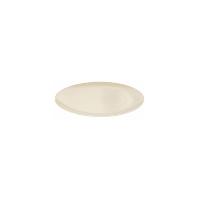 Biely kameninový plytký tanier 31,5 cm | DEGRENNE, Modulo Nature