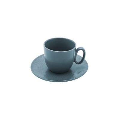 Modrý kameninový šálka na espresso 115 ml | DEGRENNE, Modulo Nature