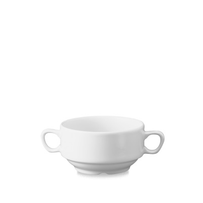 Porcelánová miska na polievku s uškami 400 ml | CHURCHILL, Profile