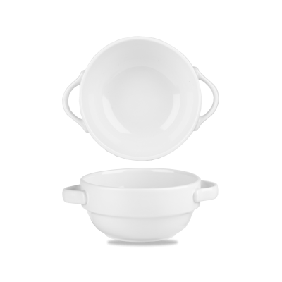 Porcelánová miska na polievku z uszami 377 ml | CHURCHILL, Profile