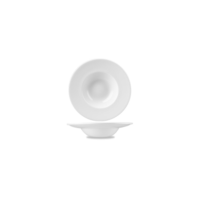 Porcelánový hlboký tanier so širokým okrajom 24 cm  | CHURCHILL, Profile