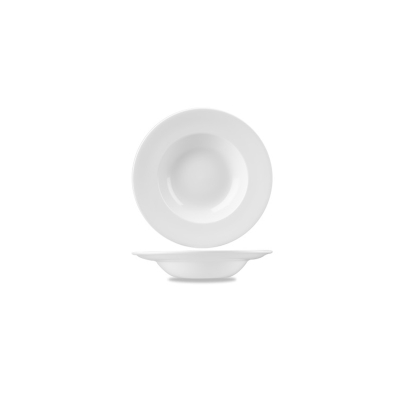 Porcelánový hlboký tanier so širokým okrajom 28 cm  | CHURCHILL, Profile