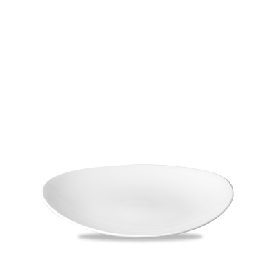 Porcelánový oválny tanier bez okraja 23 x 20 cm | CHURCHILL, Orbit