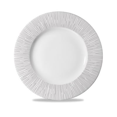 Porcelánový plytký tanier so širokým okrajom 23,6 cm | CHURCHILL, Bamboo