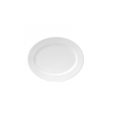 Porcelánový servírovací tanier hlboký 42 cm | AMBITION, Simple