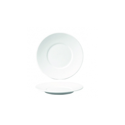 Porcelánový tanier so širokým okrajom 29 cm | AMBITION, Simple