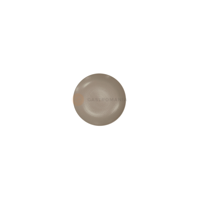 Béžový kameninový plytký tanier 21 cm | DEGRENNE, Modulo Nature