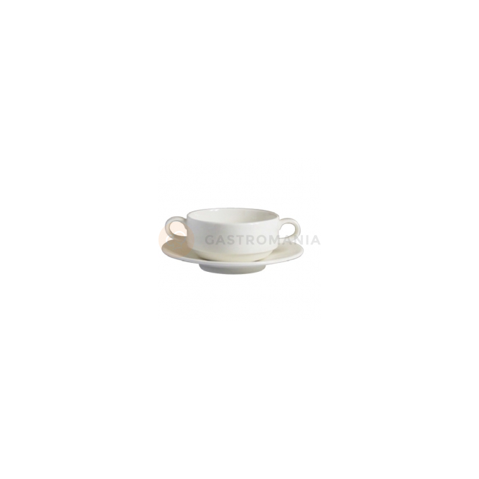 Porcelánová miska na polievku stohovateľná 280 ml | AMBITION, Simple