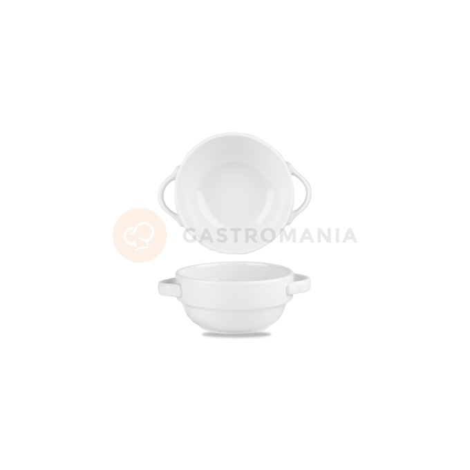 Porcelánová miska na polievku z uszami 377 ml | CHURCHILL, Profile