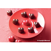Forma na čokoládu a pralinky - srdiečka, 30x22x55 mm | SILIKOMART, Chocolate Monamour