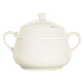 Porcelánová terina na polievku, 3,2 l, krémová | FINE DINE, Crema