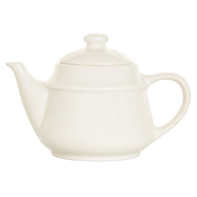 Džbánik na čaj z porcelánu, 0,5 l, krémový | FINE DINE, Crema
