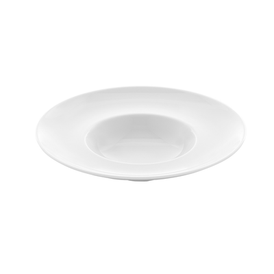 Hlboký tanier z porcelánu so širokým okrajom, Ø 27 cm, biely | FINE DINE, Bianco