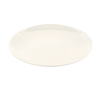 Tanier z porcelánu bez okraja, Ø 30 cm, krémový | FINE DINE, Crema