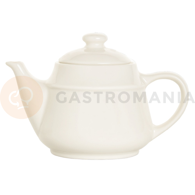 Džbánik na čaj z porcelánu, 0,5 l, krémový | FINE DINE, Crema