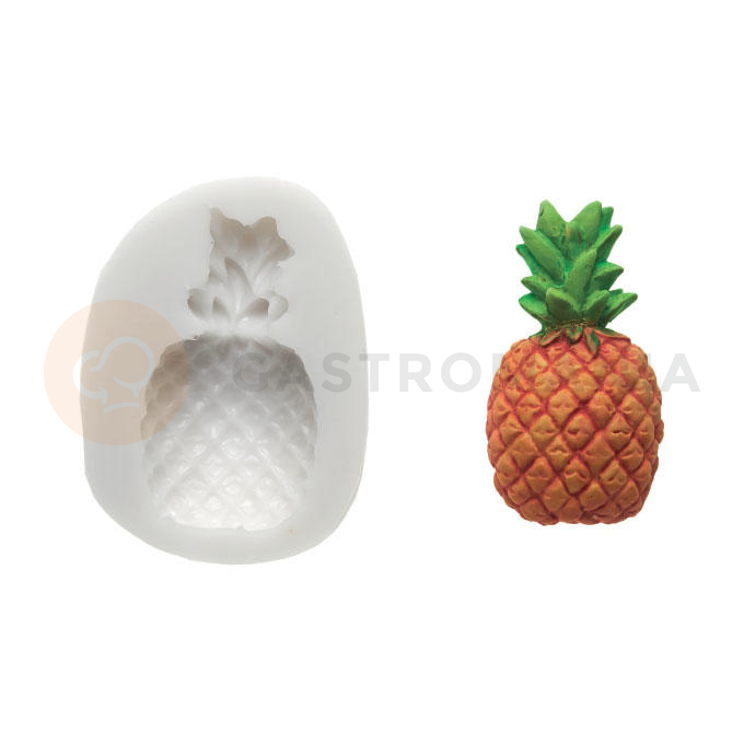 Forma na cukrovú hmotu SLK 056 - ananás, 70x40 mm | SILIKOMART, Sugarflex Pineapple