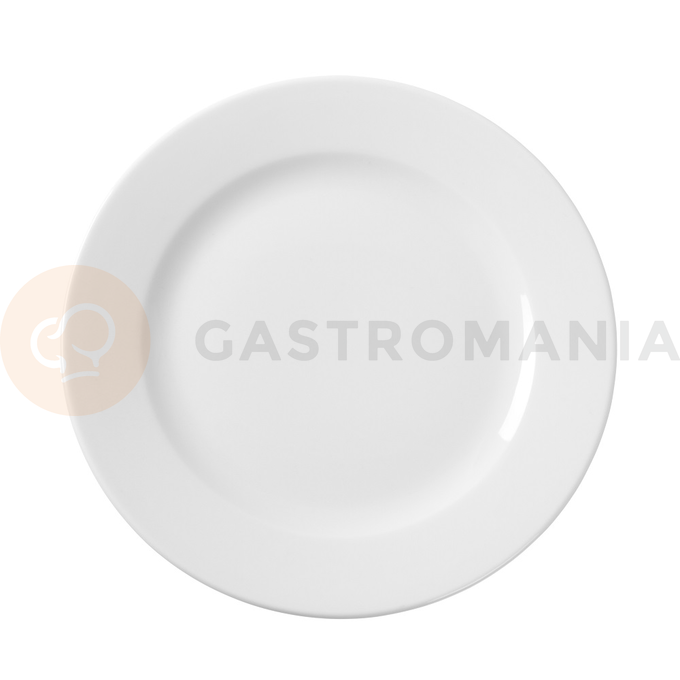 Plytký tanier z porcelánu, Ø 20 cm, biely | FINE DINE, Bianco