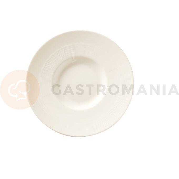 Servírovací tanier z porcelánu, Ø 31,8 cm, krémový | FINE DINE, Crema