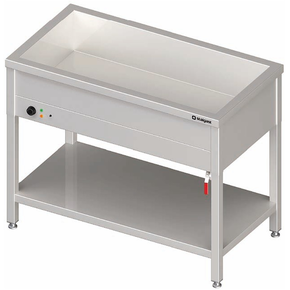 Vodná kúpeľ jednokomorová s policou 3xGN 1/1, 1085x600x850 mm | STALGAST, 982246108
