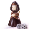 Forma na 3D figurky - princezná, 1 ks, 72x72x125 mm - MAC411S | MARTELLATO, 3D Christmas