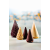 Forma na čokoládu - vianočný stromček malý, 4 ks x 140g, 83x140 mm - 20CO01 | MARTELLATO, Christmas Cone