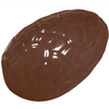 Polykarbonátová forma na polovicu čokoládového vajca, prasknuté - 6 ks, 64x44x26 mm - 90-2353 | MARTELLATO, Crack Half Egg