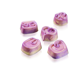 Polykarbonátová forma na pralinky, asymetrické - 5 x 6 ks x 8g, 30x25x25 mm - MA1961 | MARTELLATO, Multi