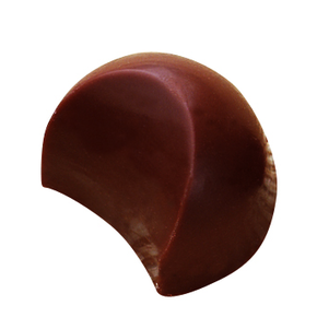 Polykarbonátová forma na pralinky, asymetrické - polmesiac, 24 ks x 9g , 30x23x18 mm - MA1609 | MARTELLATO, Classic