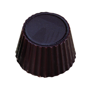 Polykarbonátová forma na pralinky, okrúhle - muffinky, 28 ks x 12 g, 30x19 mm - MA1002 | MARTELLATO, Classic