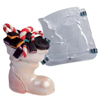 Forma na 3D figurky - veľká topánka, 135 mm - MAC421S | MARTELLATO, 3D Christmas