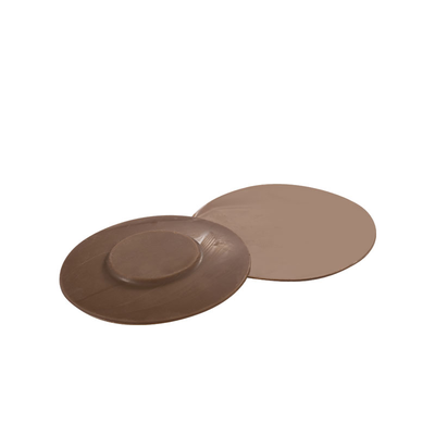 Polykarbonátová forma k vytvoreniu čokoládových pochúťok - podšálka malá, 5 ks x 9g, 67x6,5 mm - MA1954 | MARTELLATO, Coffee Time