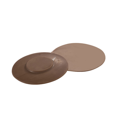 Polykarbonátová forma k vytvoreniu čokoládových pochúťok - podšálka velká, 3 ks x 10g, 81x8 mm - MA1952 | MARTELLATO, Coffee Time