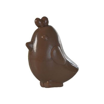 Polykarbonátová forma na čokoládové 3D figúrky - Kuriatko, 6 ks x 45g, 65x84x45 mm - 20-C1957 | MARTELLATO, 3D Polycarbonate