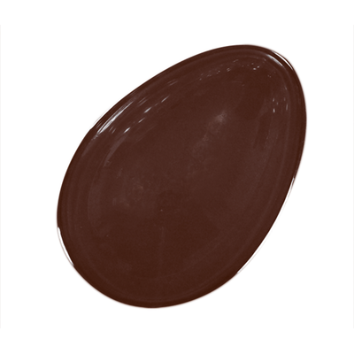 Polykarbonátová forma na polovicu čokoládového vajca - 2 ks, 110x80x40 mm - SM2000 | MARTELLATO, Smooth Half Egg