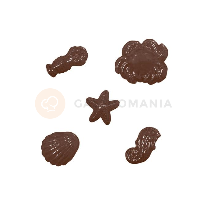 Forma k vytvoreniu čokoládových dekorácií - 90-12816 | MARTELLATO, Choco Light