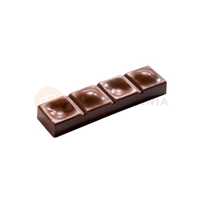 Polykarbonátová forma k vytvoreniu čokoládových maškŕt - 8 ks x 30g, 100x26x16 mm - MA1914 | MARTELLATO, Snack