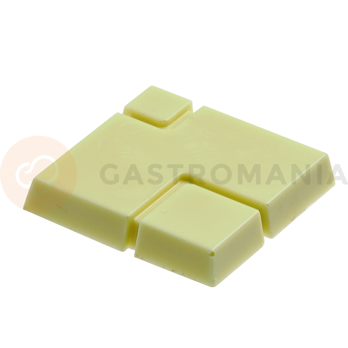 Polykarbonátová forma k vytvoreniu čokoládových maškŕt - 8 ks x 35g, 58x58x10 mm - MA1805 | MARTELLATO, Snack