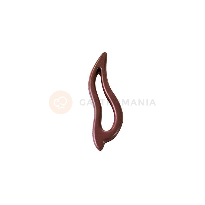 Polykarbonátová forma na čokoládové dekorácie - 18 ks x 2/3g, 63x23 mm - 20-D004 | MARTELLATO, Decorations