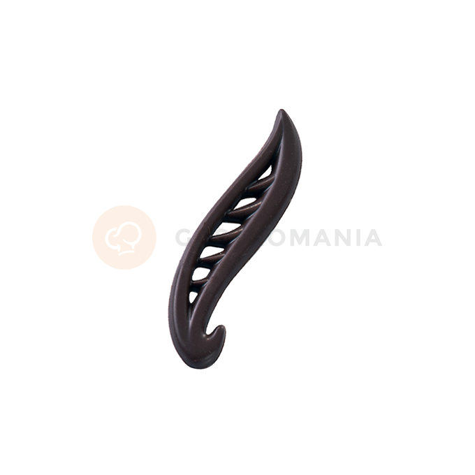 Polykarbonátová forma na čokoládové dekorácie - 18 ks x 2/3g, 66x20 mm - 20-D002 | MARTELLATO, Decorations