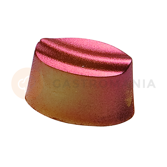 Polykarbonátová forma na pralinky a čokoládu, oválne - 28 ks x 8g, 30x20x17,5 mm - MA1904 | MARTELLATO, Modern