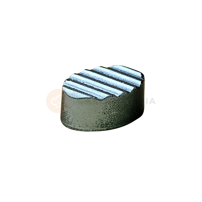 Polykarbonátová forma na pralinky, oválne - 30 ks x 7g, 30x18x15 mm - MA1631 | MARTELLATO, Classic
