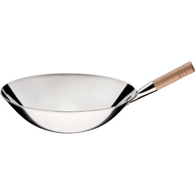 Panvica wok nerezová, priemer: 40 cm | STALGAST, 037401