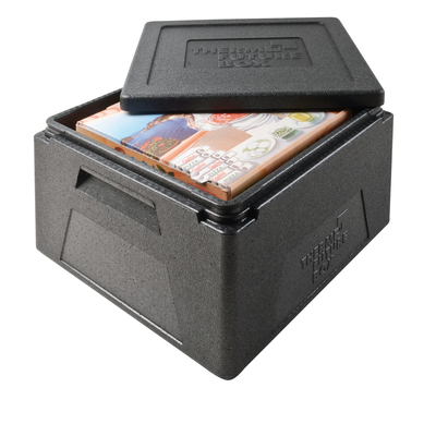Termobox na pizzu čierny, 27 l, 41,5x40x26,5 cm | STALGAST, 057231