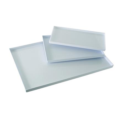 Tácka, cukrárska krabička - 20,1x39,6x1,8 cm, biela farba - VASSOIOAMI | MARTELLATO, Easy Cover