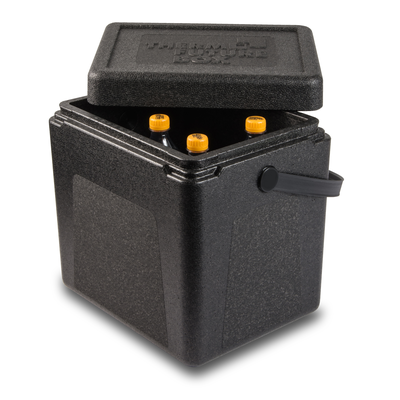 Termobox s úchytom čierny, 20 l, 36x28,5x36,5 cm | STALGAST, 054201
