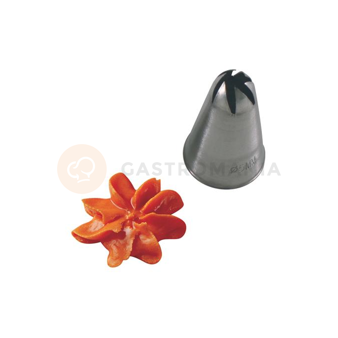 Cukrárska špička Kvetina, sada 5 ks - 30x50x5 mm - BR330 | MARTELLATO, Flower &amp; Petals Nozzles