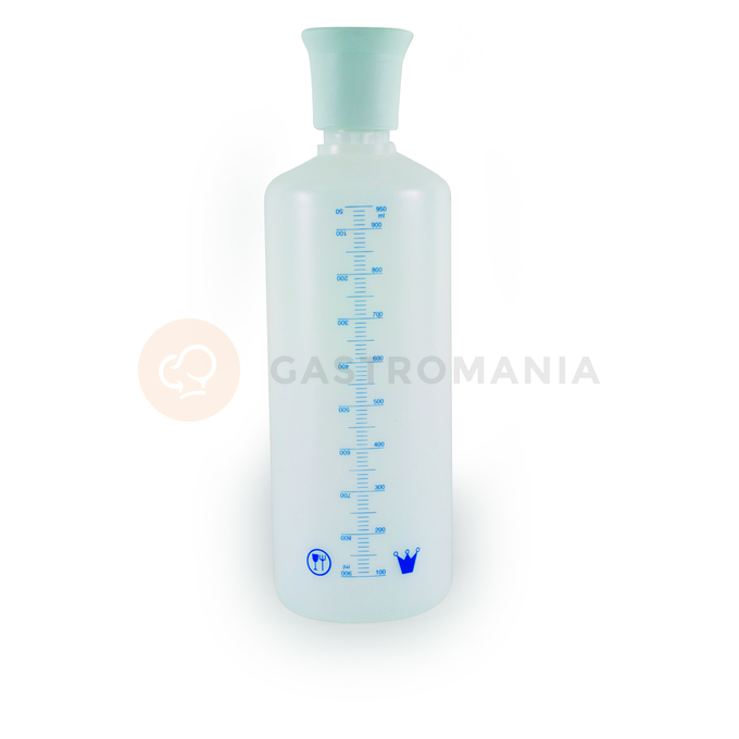 Kropiaca fľaša - 1000 ml, 85x250 mm - FLAN1 | MARTELLATO, Bottles
