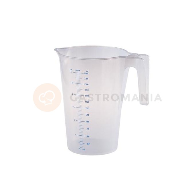Plastová odmerka priehľadná - 1000 ml - CFTRA2 | MARTELLATO, Carafes